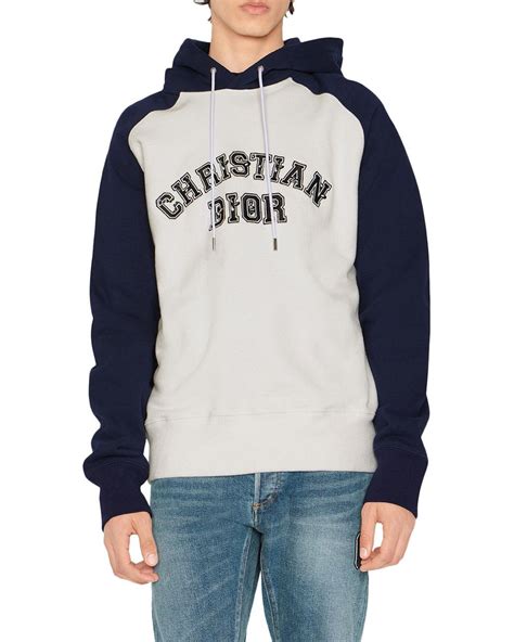 blue christian dior hoodie|christian dior hoodie men's.